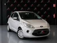 Usado Ford Ka Grand Prix III 69 CV (50 kW) 2014 Gris Utilitario