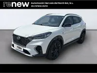 Usado Hyundai Tucson N Line 177 CV (130 kW) 2019 Blanco SUV