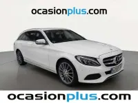 Usado Mercedes C220 170 CV (125 kW) 2016 Blanco Familiar