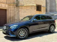 Usado Mercedes GLC220 170 CV (125 kW) 2018 Azul SUV