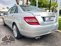 Usado Mercedes C220 Avantgarde 170 CV (125 kW) 2011 Plateado Berlina