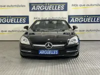Usado Mercedes SLK200 184 CV (135 kW) 2015 Negro Descapotable