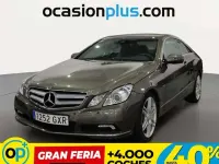Usado Mercedes E350 231 CV (169 kW) 2009 Gris Coupe