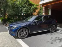 Usado Mercedes GLC250 211 CV (155 kW) 2018 Azul SUV