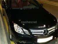 Usado Mercedes E220 Elegance 170 CV (125 kW) 2010 Negro Coupe