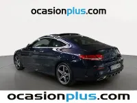 Usado Mercedes C200 AMG 184 CV (135 kW) 2018 Azul Coupe