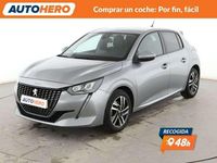 Usado Peugeot 208 Allure 102 CV (75 kW) 2021 Gris Utilitario