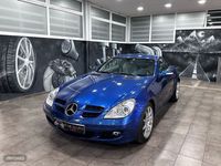 Usado Mercedes SLK350 272 CV (200 kW) 2004 Azul Descapotable