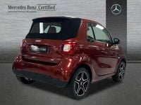 Usado Smart ForTwo Electric Drive Passion 60 kW (82 CV) 2020 Burdeos Descapotable