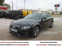 Usado Audi A4 Business 160 CV (117 kW) 2012 Negro Berlina