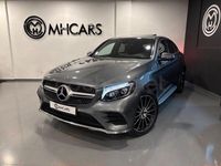 Usado Mercedes GLC250 204 CV (150 kW) 2018 Gris / plata Coupe