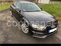 Usado Audi A4 S-Line 150 CV (110 kW) 2013 Negro Familiar