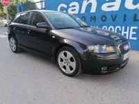 Usado Audi A3 Sportback Ambiente 140 CV (102 kW) 2005 Negro Utilitario