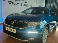 Usado VW T-Roc Advance 115 CV (84 kW) 2022 Azul SUV