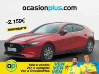 Usado Mazda 3 122 CV (89 kW) 2019 Rojo Berlina
