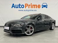 Usado Audi A7 Sportback S-Line 245 CV (180 kW) 2014 Azul Utilitario
