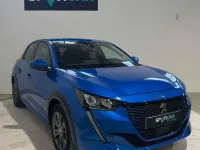 Usado Peugeot e-208 Allure 100 kW (136 CV) 2021 Azul Utilitario