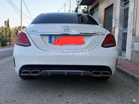 Usado Mercedes C220 Avantgarde 170 CV (125 kW) 2016 Blanco Berlina