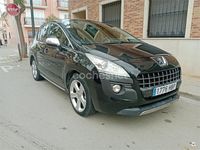Usado Peugeot 3008 Active 112 CV (82 kW) 2011 Negro Familiar