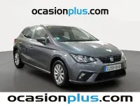 Usado Seat Ibiza Style 75 CV (55 kW) 2018 Gris Utilitario