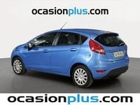 Usado Ford Fiesta Trend 82 CV (60 kW) 2012 Azul Utilitario