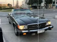 Usado Mercedes SL450 1973 Negro Descapotable