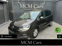 Usado VW Sharan Edition 150 CV (110 kW) 2019 Marrón Monovolumen