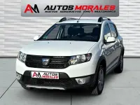 Käytetty Dacia Sandero Stepway 90 HP (66 kW) 2016 Valkoinen Viistoperä