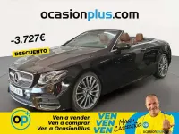 Usado Mercedes E220 AMG 194 CV (142 kW) 2019 Negro Descapotable