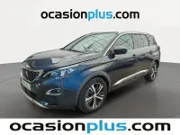 Usado Peugeot 5008 GT-line 130 HP (95 kW) 2018 Azul SUV