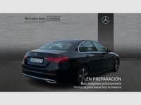 Usado Mercedes C200 Avantgarde 163 CV (119 kW) 2022 Negro Berlina