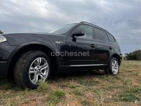 Usado BMW X3 177 CV (130 kW) 2009 Negro SUV