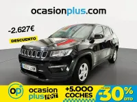 Usado Jeep Compass Longitude 130 CV (95 kW) 2021 Negro SUV