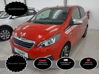 Usado Peugeot 108 Collection 82 CV (60 kW) 2017 Rojo Berlina