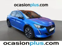 Usado Peugeot 208 GT-line 102 CV (75 kW) 2019 Azul Utilitario