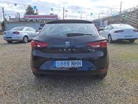 Usado Seat Leon 110 CV (80 kW) 2015 Negro