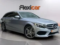 Usado Mercedes C220 AMG 170 CV (125 kW) 2016 Gris Familiar