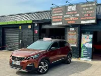 Usado Peugeot 3008 GT-line 130 CV (95 kW) 2018 Naranja SUV