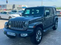 Usado Jeep Wrangler Sahara 200 CV (147 kW) 2019 Gris / plata SUV