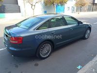 Usado Audi A6 140 CV (102 kW) 2005 Azul Berlina