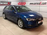 Usado Audi A3 Attraction 110 CV (80 kW) 2015 Azul Berlina