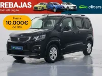 Usado Peugeot Rifter Allure 131 CV (96 kW) 2019 Negro Monovolumen
