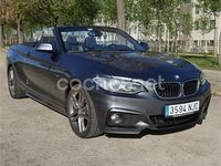 Usado BMW 220 Shadowline 190 CV (139 kW) 2015 Gris / plata Descapotable