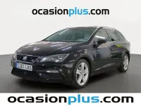 Usado Seat Leon FR 130 CV (95 kW) 2020 Negro Monovolumen