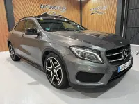 Usado Mercedes GLA250 AMG line 211 CV (155 kW) 2015 Gris / plata SUV