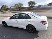 Usado Mercedes C180 156 CV (114 kW) 2010 Blanco Berlina