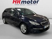 Usado Peugeot 308 SW Style 121 CV (88 kW) 2015 Negro Familiar