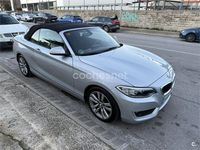 Usado BMW 218 150 CV (110 kW) 2017 Gris / plata Descapotable