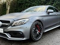 Usado Mercedes C63S AMG 510 CV (375 kW) 2017 Gris / plata Coupe