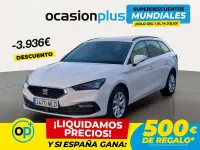 Usado Seat Leon ST Style 131 CV (96 kW) 2023 Blanco Familiar